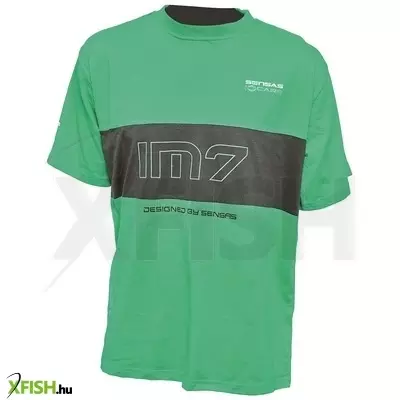 Sensas T Shirt Im7 Vert Horgász Póló Zöld S-es