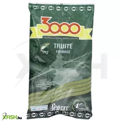 Sensas 3000 Truites Pisztráng Etetőanyag-Sajt 800G