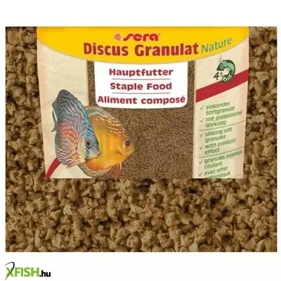 Sera discus granulat nature díszhaleleség diszkoszhalaknak - 1 liter (kimért)