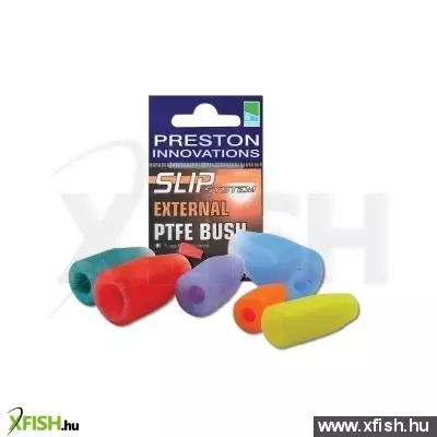 Preston External Ptfe Bush - Size 4 - Green Zöld Rakós Gumi Betét