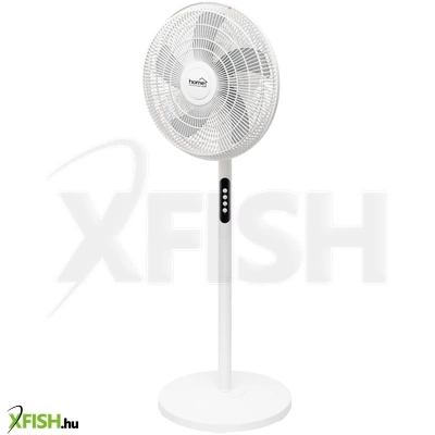 Home sf16c álló ventilátor, 50 w, 40 cm lapátátmérő, 3 fokozat, oszcillálás funkció, fehér