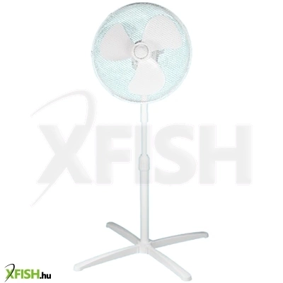 Home sf 40 wh/m álló ventilátor, 40 cm-es lapátátmérő, állítható magasság, 3 fokozat, 40w, fehér