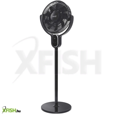 home sft42r állóventilátor, 25 w, 40 cm-es lapátátmérő, 8 sebességfokozat, oszcillálás, led kijelző