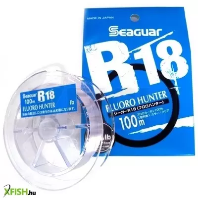 Seaguar R18 Fluoro Hunter Tact Monofil Fluorocarbon Zsinór 100m 0.117mm 0.90Kg