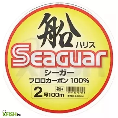 Seaguar Fune Harisu Monofil Fluorocrabon Zsinór 100m 0.26mm 4.53Kg