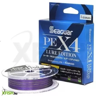 Seaguar Pe X4 Lure Edition Fonott Zsinór 150m 0.09mm 2.9Kg