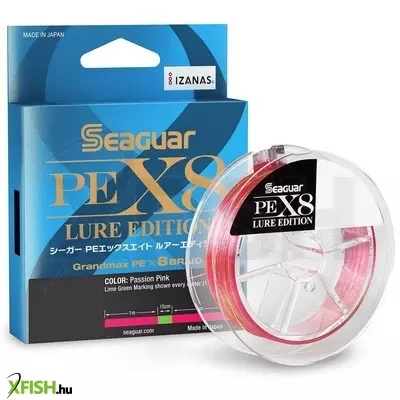 Seaguar Pe X8 Lure Edition Fonott Zsinór 150m 0.165mm 9.1Kg