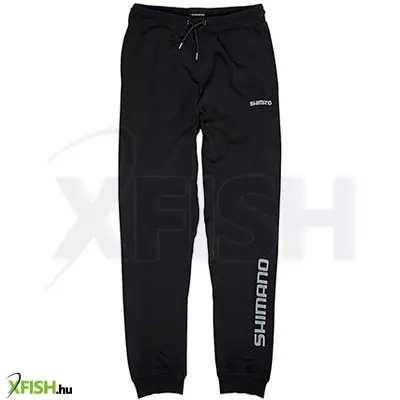 shimano shm joggers horgász melegítőnadrág fekete xxl