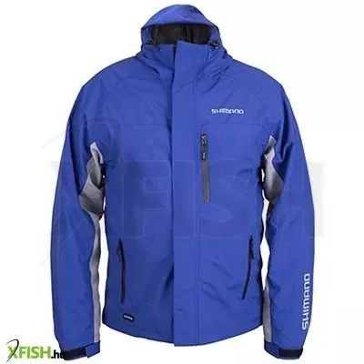 Shimano Shm Rain Jacket Horgász Esőkabát Kék Xxl