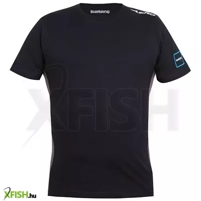 Shimano Apparel Aero T-Shirt Horgász Póló Fekete S