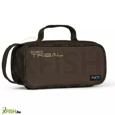Shimano Sync Carp Rig Előke Tároló Táska Terminál Dobozokkal 27x12,5x10cm