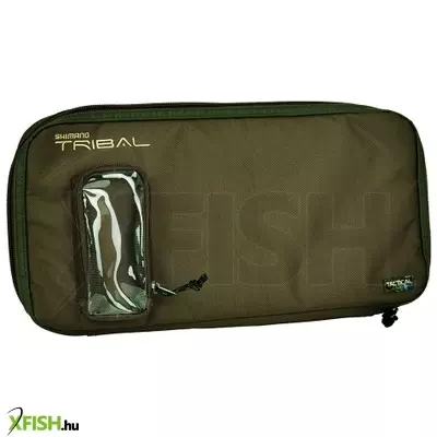 Shimano Tactical Carp Buzzer Bar Bag Leszúró Kapásjelző Tároló Táska 45x22x4cm