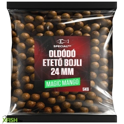 Speciál mix Oldódó Etető Bojli Mangó 24mm 5000g