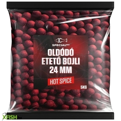 Speciál mix Oldódó Etető Bojli Csípős Fűszer 24mm 5000g