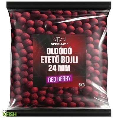 Speciál mix Oldódó Etető Bojli Bogyós Gyümölcs 24mm 5000g