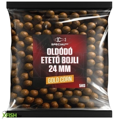 Speciál mix Oldódó Etető Bojli Kukorica 24mm 5000g