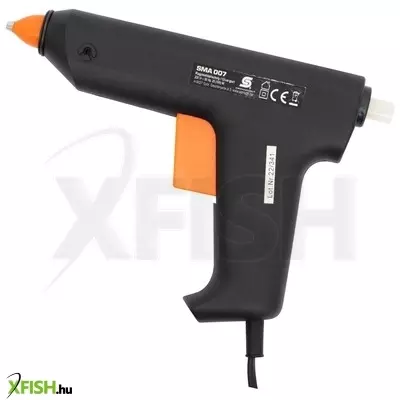 Home sma 007 ragasztópisztoly, -25 (100) W / 230v~/ 50hz, gyors, pontos ragasztás, kihajtható asztali támaszték, 2 db ajándék ragasztórúd