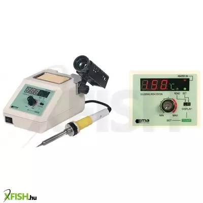 Home sma 051 forrasztópáka-állomás, LED kijelző, 230v~/48w, szabályozható és ellenőrizhető hőmérséklet (150 - 420 °c), hőálló szilikonkábel