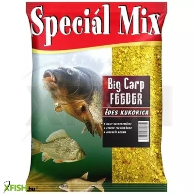 Speciál Mix Big Carp Feeder Nagy Pontyos Etetőanyag Édes Kukorica 1500g