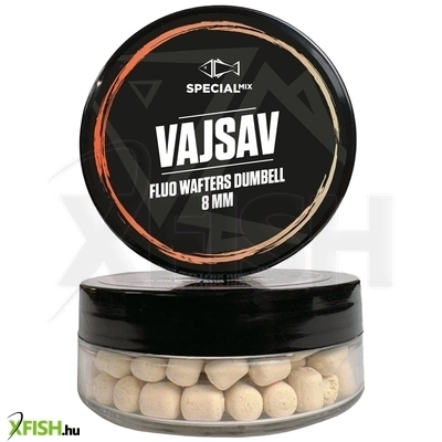 speciál mix fluo wafters dumbell csali 8 mm vajsav 30 g