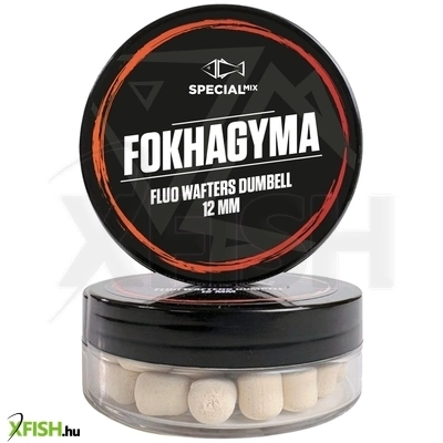 Speciál mix Fluo Wafter dumbell csali 12 mm Fokhagyma 30 g