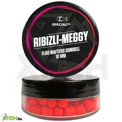 Speciál Mix Fluo Wafters Dumbell Method Csali Ribizli Meggy 10mm 20g