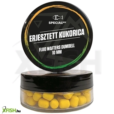 Speciál Mix Fluo Wafters Dumbell Method Csali Erjesztett Kukorica 10mm 20g