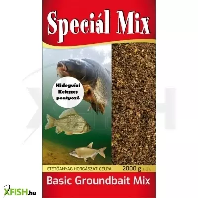 Speciál mix Hidegvízi kekszes pontyozó etetőanyag 2000 g