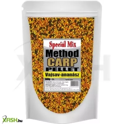 Speciál mix Method Carp Mikropellet Vajsav-Ananász 2,5 mm 500 g