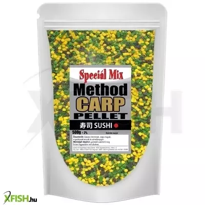 Speciál mix Method Carp Pellet Sushi 2,5 mm 500 g 