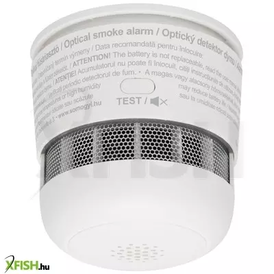 Home smo 10 füstérzékelő, beépített akkumulátor, 10 év várható üzemidő, fehér