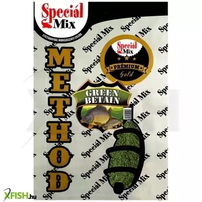 Speciál mix Prémium Method etetőanyag Green Betain 800 g
