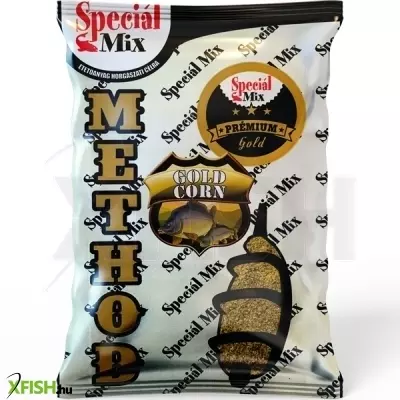 Speciál mix Prémium Method etetőanyag Gold Corn 800 g