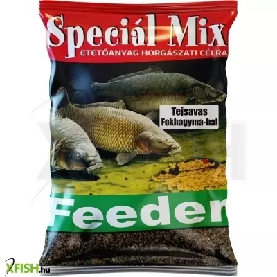 Speciál mix Tejsavas Fokhagyma-hal Feeder etetőanyag 1000 g