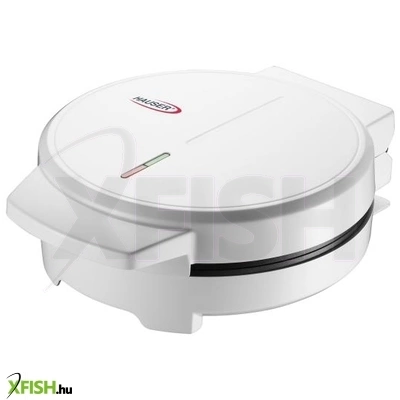 Hauser sn-901 ostyasütő, 1000 w, édes/sós ostya készítése, tapadásmentes bevonat, fehér színű