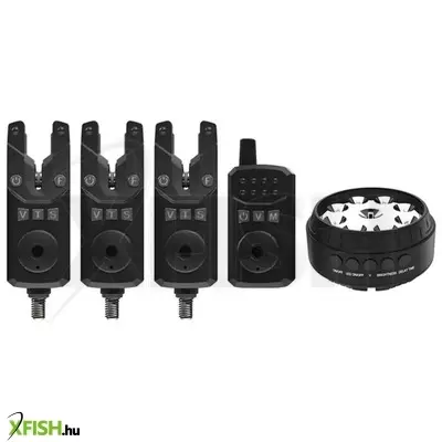 Sonik Sks2 Bite Alarms 3+1 Elektromos Kapásjelző Szett + Bivvy Lamp