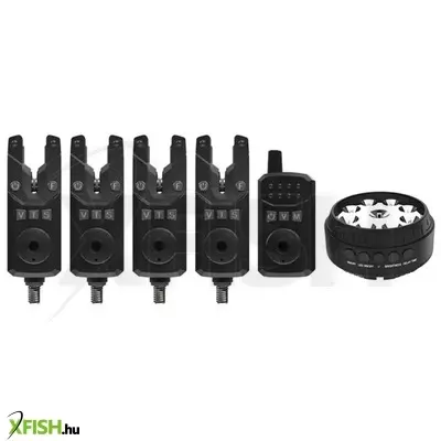 Sonik Sks2 Bite Alarms 4+1 Elektromos Kapásjelző Szett + Bivvy Lamp