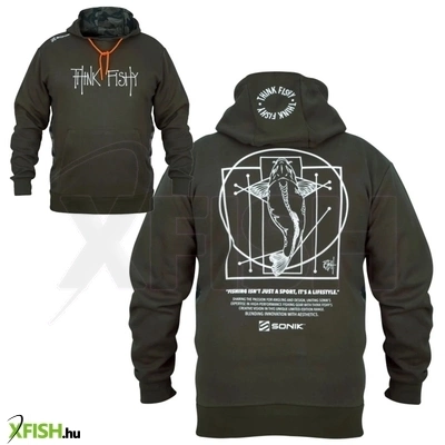 Sonik Hoody By Think Fishy Art Horgász Pulóver Xxxl
