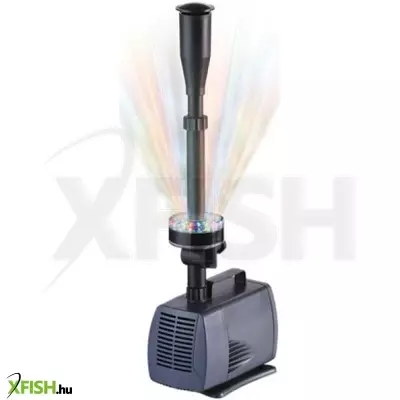 Sobo led-9800fp vízpumpa szökőkúttal, LED lámpával - 5500l/h