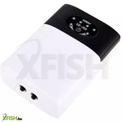 sobo sb-268 akkumulátoros (ac/dc) levegőpumpa 360l/h