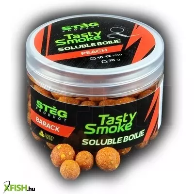 Stég Smoke Soluble Bojli 10-12Mm Peach Barack 70Gr