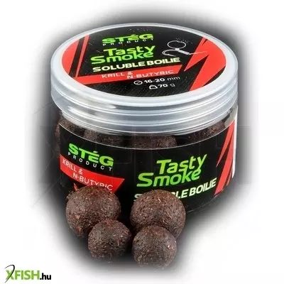 Stég Smoke Soluble Bojli 10-12Mm Krill & N-Butyric Rák-Vajsav 70Gr