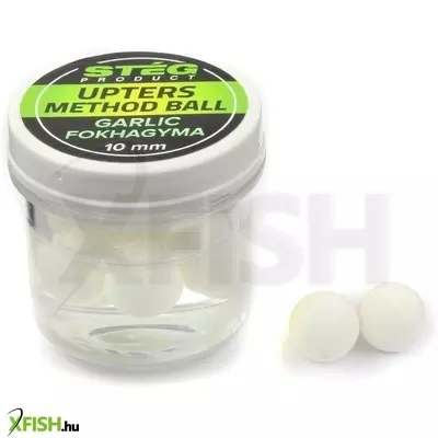 Stég Upters Method Ball Csali Imitáció Garlic Fokhagyma 10 Mm 8 Db/Doboz