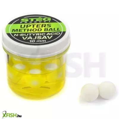 Stég Upters Method Ball Csali Imitáció N-Butyric Acid Vajsav 10 Mm 8 Db/Doboz