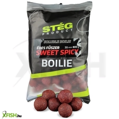 Stég Soluble Horgász Bojli Édes Fűszer 20mm 800g