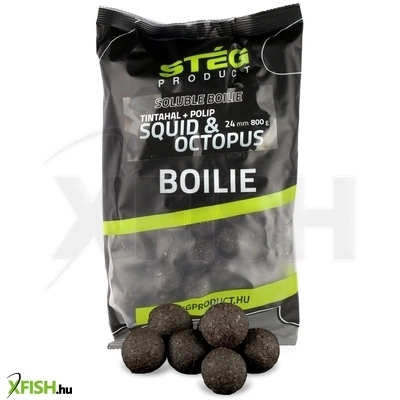 Stég Soluble Horgász Bojli Hal Polip 24mm 800g