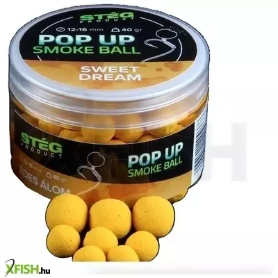 Stég Product Pop Up Smoke Ball Pontyozó Lebegő Csali 12-16 mm Sweet Dream 40g