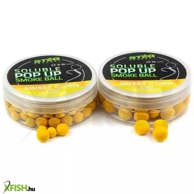 Stég Product Soluble Pop Up Smoke Ball Csali Sweet Corn Édes Kukorica 12 mm 25 G
