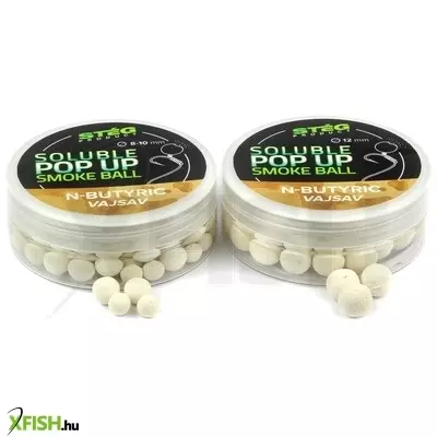 Stég Product Soluble Pop Up Smoke Ball Csali 12 Mm N-Butyric Vajsav 12 mm 25 G