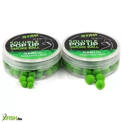 Stég Product Soluble Pop Up Smoke Ball Method Csali Fokhagyma Mandula 8x10mm 20g
